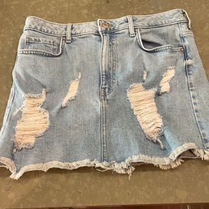 Forever 21 jeans skirt